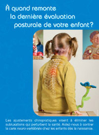 À portée de mains À quand remonte la dernière évaluation posturale de votre enfant?